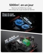 MAMMOTION LUBA 2 AWD 3000X Robot Tondeuse sans Fil Périphérique – Image 8