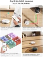 Lefant M3 Robot Aspirateur Laveur 12 000 Pa – Image 9