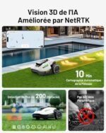 MAMMOTION YUKA Mini 500 Robot Tondeuse sans Fil Périphérique – Image 3