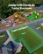 MAMMOTION LUBA 2 AWD 3000X Robot Tondeuse sans Fil Périphérique – Image 9