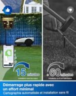 ECOVACS Goat O800 RTK Robot Tondeuse sans Fil périphérique 800 m² – Image 2