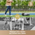 DREAME A1 Pro Robot Tondeuse sans Fil Périphérique, 3D-LiDAR OmniSense, Recommandé 2000 m² – Image 2