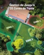 MAMMOTION LUBA Mini AWD 800 Robot Tondeuse sans Fil Périphérique – Image 5