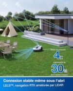 ECOVACS Goat O800 RTK Robot Tondeuse sans Fil périphérique 800 m² – Image 3