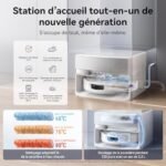 Narwal Flow Aspirateur Robot, Station Tout-en-Un Compacte, Gestion Automatique de l'eau, 22.000 Pa – Image 7