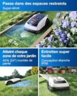 ECOVACS Goat O800 RTK Robot Tondeuse sans Fil périphérique 800 m² – Image 5