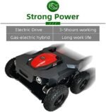 Tondeuse à Gazon robotisée à Quatre Roues motrices Hybride électrique à l'huile – Image 4