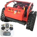 HYQNG Tondeuse à Gazon robotisée, Tondeuse à Essence à Quatre Temps avec télécommande, Puissance de 7,5 CV