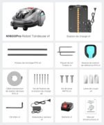 YARDCARE N1600PRO Robot Tondeuse sans Fil Périphérique,RTK+ IA Vision – Image 12