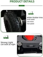 Tondeuse à Gazon robotisée à Quatre Roues motrices Hybride électrique à l'huile – Image 5