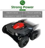 Tondeuse à gazon robotique automatique avec télécommande, tondeuse grimpant jusqu'à 30° d'inclinaison – Image 5