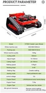 Tondeuse à gazon intelligente avec télécommande - Alimentée au gaz et sur chenilles, 7,5/HP, capacité de pente de 30° – Image 2