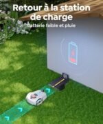 YARDCARE M800Plus Robot Tondeuse sans Fil Périphérique Max 800m² – Image 10
