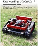 Tondeuse à gazon intelligente avec essence, robotique et télécommande Coupe-herbe à essence à quatre temps – Image 4