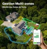 RoboUP Robot Tondeuse sans Fil Périphérique T600, Recommandé 800㎡ – Image 3