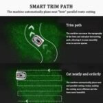 Tondeuse à gazon robotique entièrement automatique avec plage de hauteur de coupe de 20 à 50 mm – Image 3