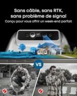 eufy E18 Robot Tondeuse sans Fil, sans Perte de Signal, sans RTK, TrueVision, GNSS, Tonte Jusqu’à 1200m² – Image 2