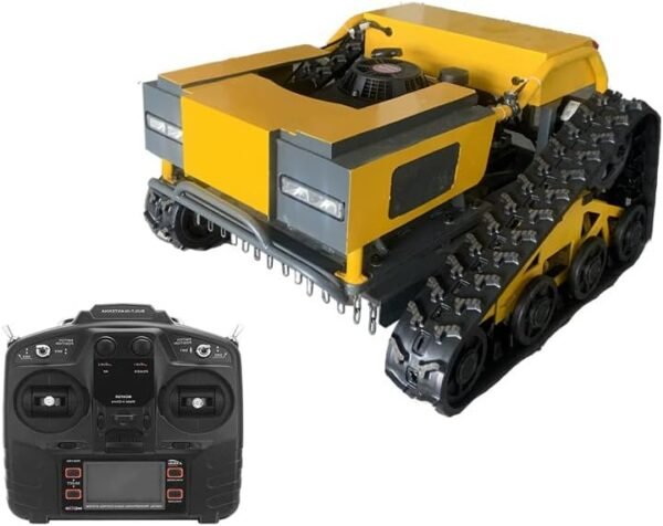 Tondeuse à gazon télécommandée, désherbeur automatique à essence, puissance 9 CV, quatre temps, montée à 30 °