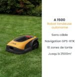 Robot Tondeuse Autonome STIGA A1500. Robot de Tonte sans Fil périmétrique (Max. 2500m²). – Image 3