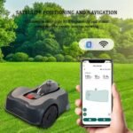 Robotic Lawn Tondeuse, Robot de Tondeuse de pelouse Satellite Intelligente, jusqu'à 6000 m² – Image 2