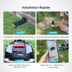 Sunseeker V3 Plus robot tondeuse 1000㎡, robot tondeuse sans fil en un clic – Image 7