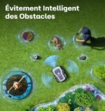 RoboUP Robot Tondeuse sans Fil Périphérique T600, Recommandé 800㎡ – Image 5