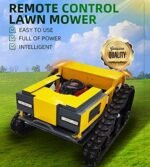 Tondeuse robotisée télécommandée pour pelouses de Jardin Ceintures Vertes, Tondeuse robotique électrique à Quatre Roues motrices Hybride électrique à l'huile – Image 2