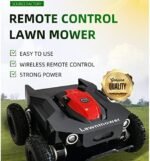 DISHENGZHEN Tondeuse robotique Hybride gaz-électrique, Tondeuse robotisée télécommandée de 7,5 ch – Image 3