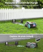 YARDCARE N1600PRO Robot Tondeuse sans Fil Périphérique,RTK+ IA Vision – Image 9