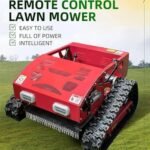 Tondeuse à gazon robot | Tondeuse à essence quatre temps | Télécommande | Monte jusqu'à 30° d'inclinaison | Équipement d'entretien de la pelouse pour ferme – Image 4