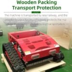 Tondeuse à gazon robot | Tondeuse à essence quatre temps | Télécommande | Monte jusqu'à 30° d'inclinaison | Équipement d'entretien de la pelouse pour ferme – Image 3