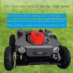DISHENGZHEN Tondeuse robotique Hybride gaz-électrique, Tondeuse robotisée télécommandée de 7,5 ch – Image 4