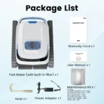 Nettoyeur de piscine sans fil, aspirateur de piscine à batterie, Robot de piscine – Image 6