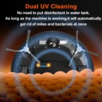 Robot Aspirateur ABIR X9, Système Laser, Nettoyage UV Double, Technologie Auto Carpet Boost – Image 2